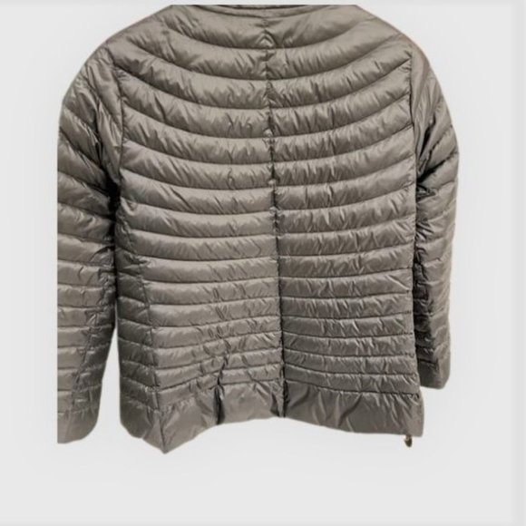 Athleta brand puff jacket, medium , olive green - Picture 2 of 3